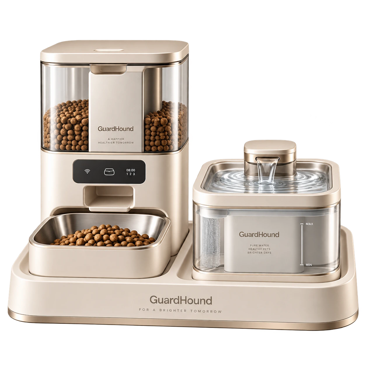 CAT SMART productos inteligentes para gatos · Arena sanitaria automática abierta con báscula